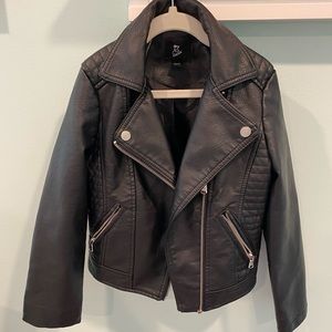 Art class - size 6/6x - girls moto jacket - black